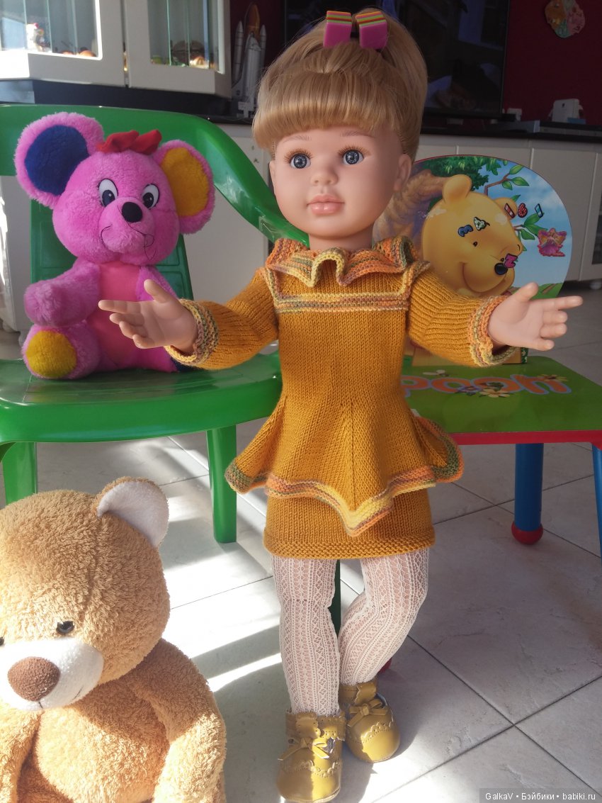 Обновки для Мишельки. Паола Рейна 60 см