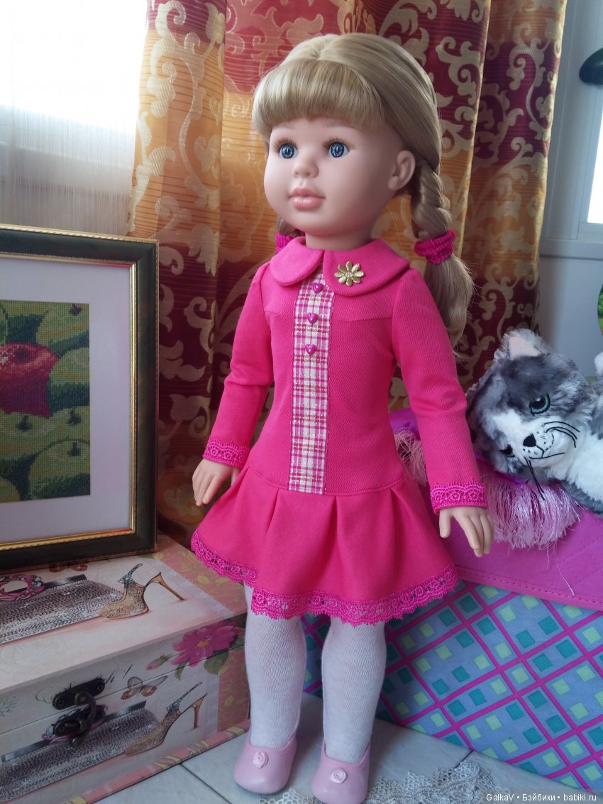 Обновки для Мишельки. Паола Рейна 60 см