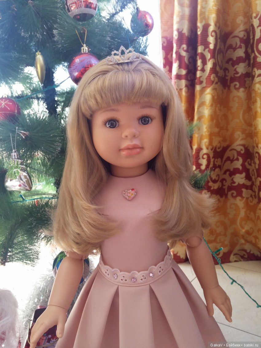 Обновки для Мишельки. Паола Рейна 60 см (фото 10)