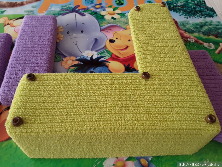 МК диванчика для малышек и не только