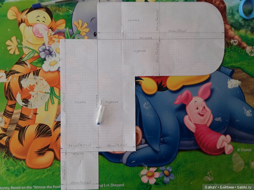 МК диванчика для малышек и не только