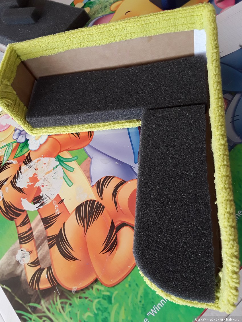 МК диванчика для малышек и не только