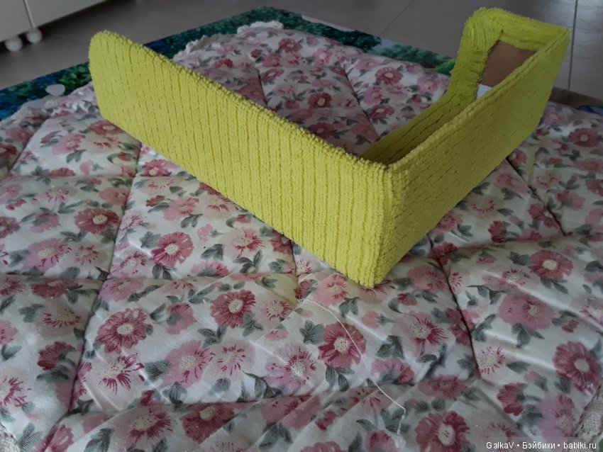 МК диванчика для малышек и не только