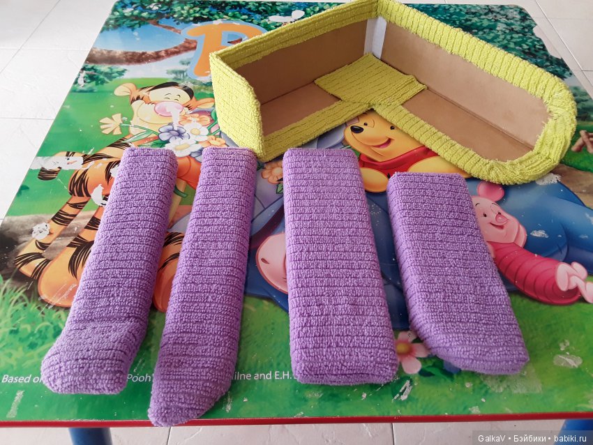 МК диванчика для малышек и не только