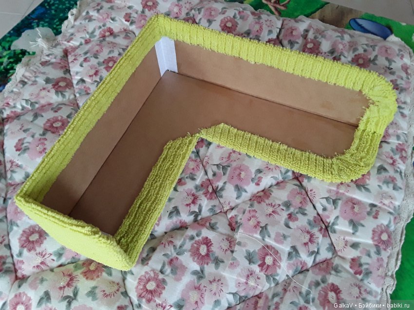 МК диванчика для малышек и не только