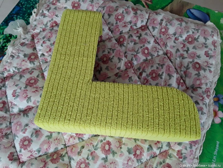 МК диванчика для малышек и не только