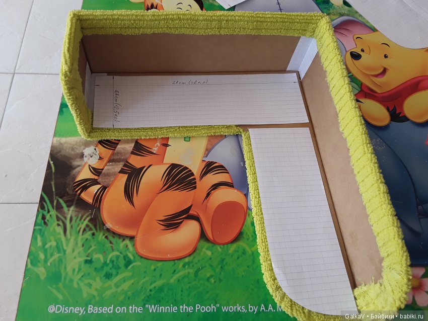 МК диванчика для малышек и не только