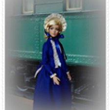 Дорожный костюм для молодой леди, 1870 г