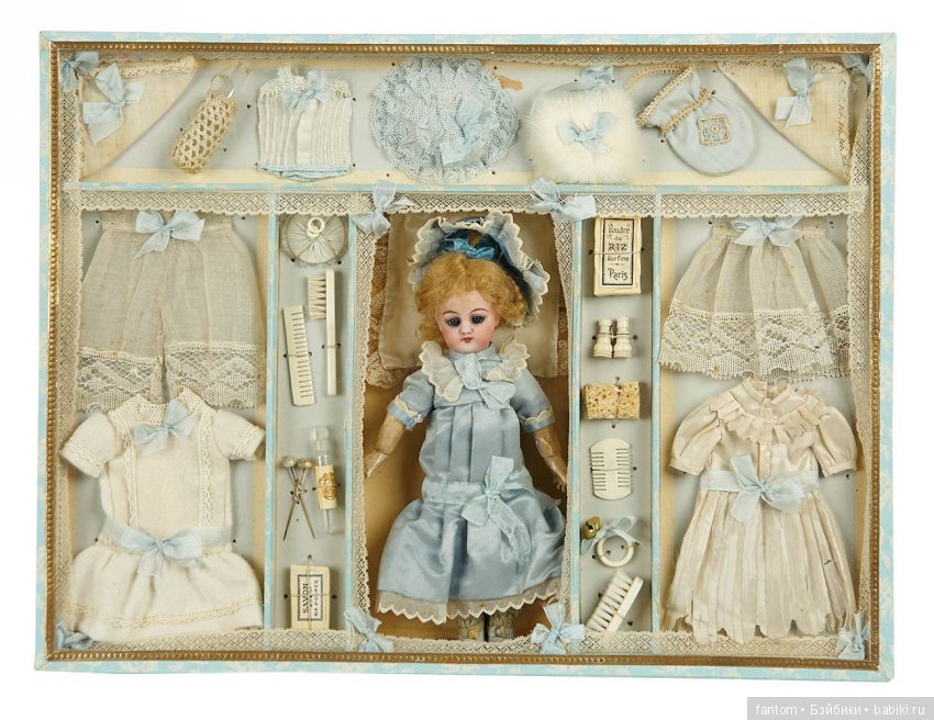 S&H Germany для французского рынка, вероятно, Au Nain Bleu, парижский магазин кукол, около 1900 г