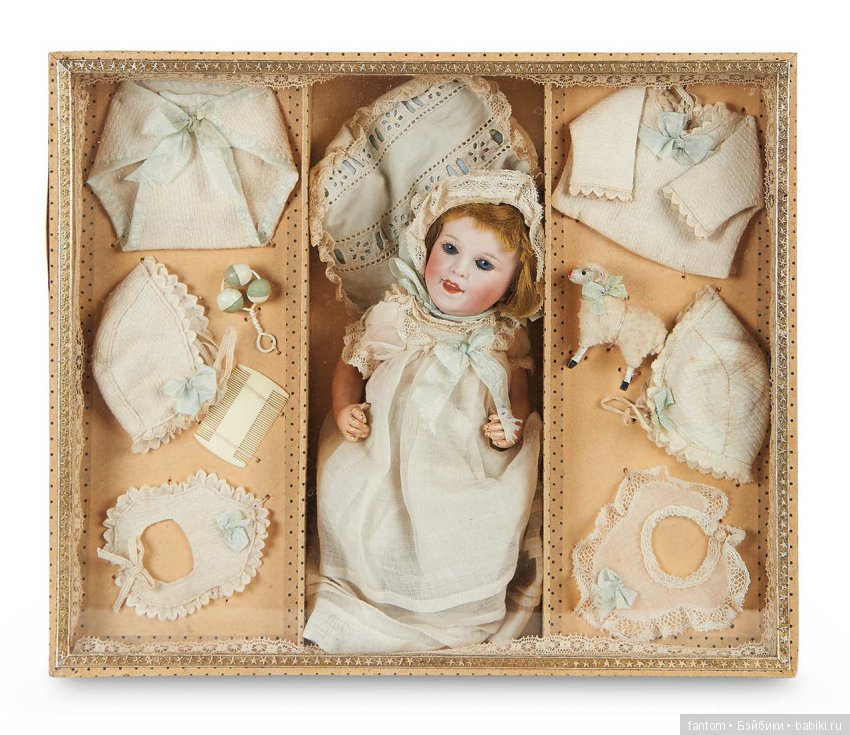 SFBJ, около 1910 года, презентационная коробка была заказана для роскошного парижского магазина, такого как Au Nain Bleu