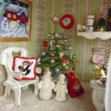 Новогодняя миниатюра, румбокс - 5 минут до Нового года