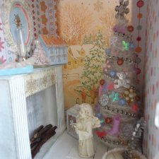 Новогодний терем в миниатюре, румбокс своими руками