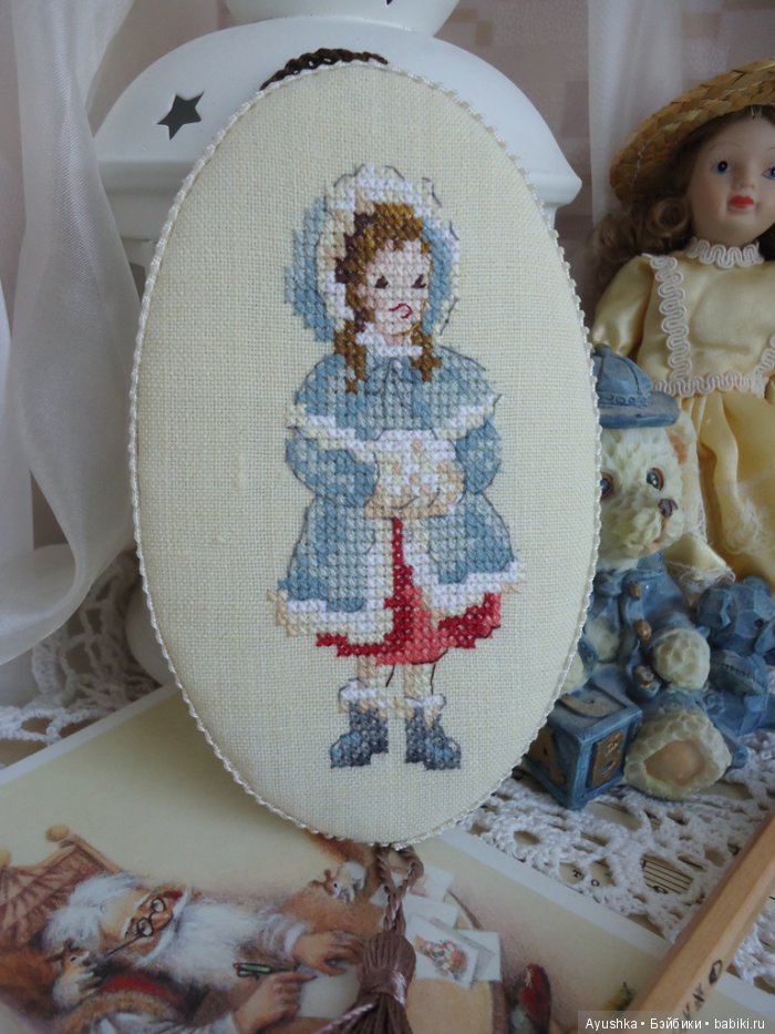 Новогодние украшения с вышивкой