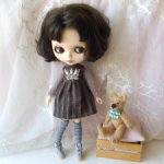 Сарафан и кофта для куклы Блайз Blythe Комплект одежды Платье