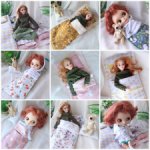 Спальные мешки для кукол 1:6 30 см Барби Блайз Постель для кукол