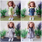 Кукольные платья для Паола Рейна, Paola Reina