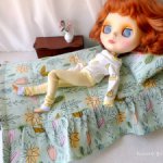 Постель кукольная Постельное белье для кукол формата 1/6 Barbie Blythe и других Барби Блайз