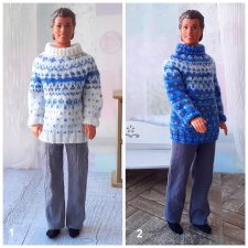 Комплекты для куклы Кен Ken: Свитер и брюки