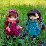 Нарядные комплекты одежды для кукол Монст/ Xiaomi Monst Doll Платье Фартук Колготки