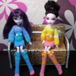 вяжу одежду и аксессуары для кукол Монстер Хай (Monster High) от 200 руб.