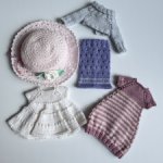 Лот одежды для кукол бжд 16 см