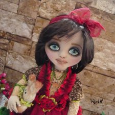 Текстильная кукла Эсмер