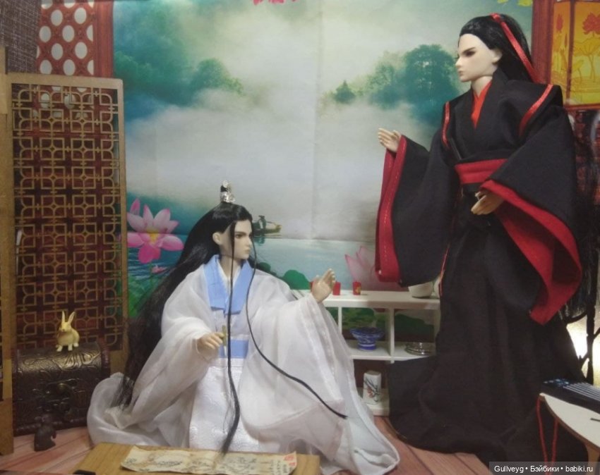 Mo Dao Zu Shi / Неукротимый / Зарисовка #1. Свиток со стихотворением (фото 3)