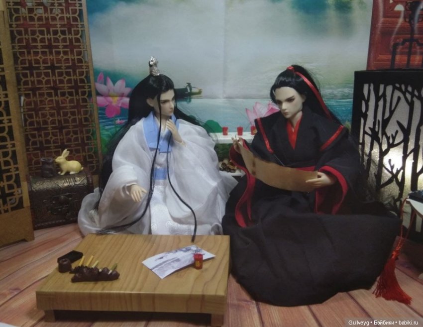 Mo Dao Zu Shi / Неукротимый / Зарисовка #1. Свиток со стихотворением (фото 5)