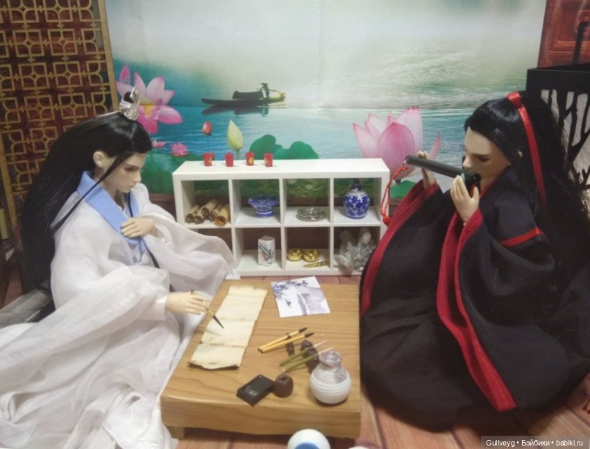 Mo Dao Zu Shi / Неукротимый / Зарисовка #1. Свиток со стихотворением