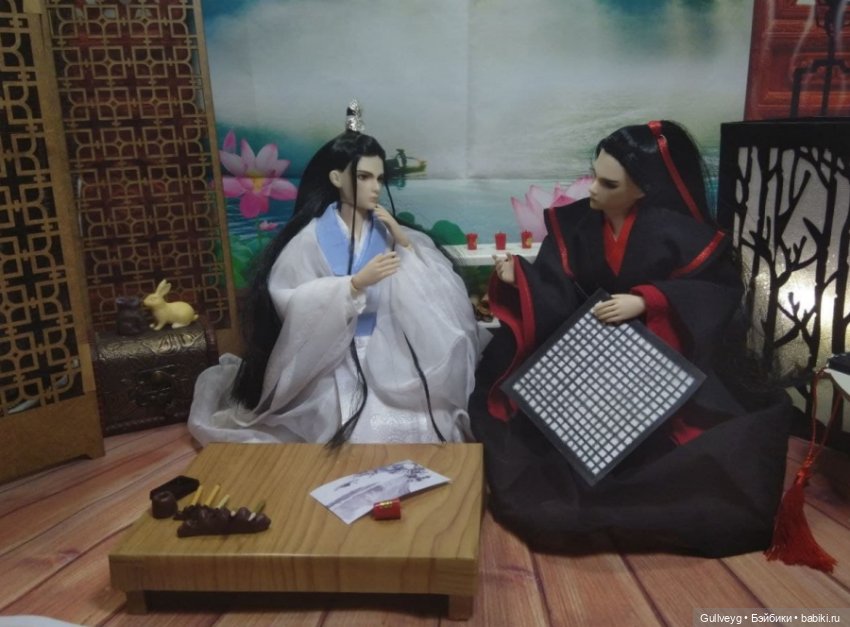 Mo Dao Zu Shi / Неукротимый / Зарисовка #1. Свиток со стихотворением (фото 7)