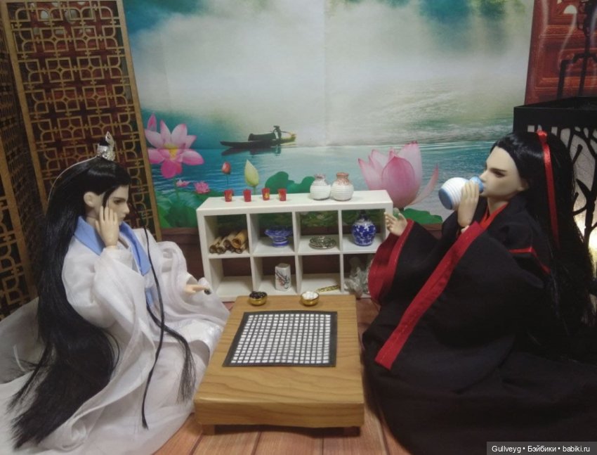 Mo Dao Zu Shi / Неукротимый / Зарисовка #1. Свиток со стихотворением (фото 8)