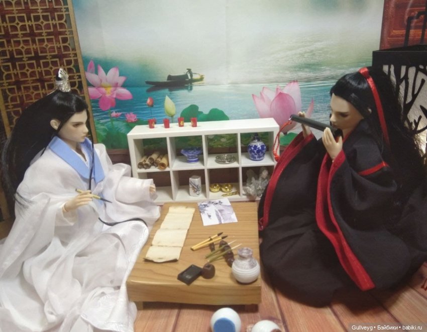 Mo Dao Zu Shi / Неукротимый / Зарисовка #1. Свиток со стихотворением