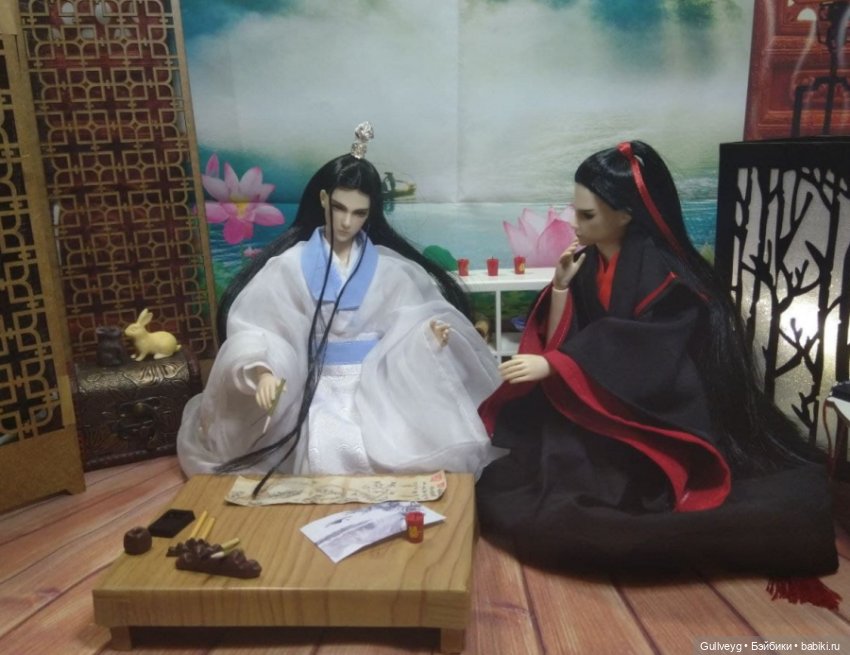 Mo Dao Zu Shi / Неукротимый / Зарисовка #1. Свиток со стихотворением (фото 4)