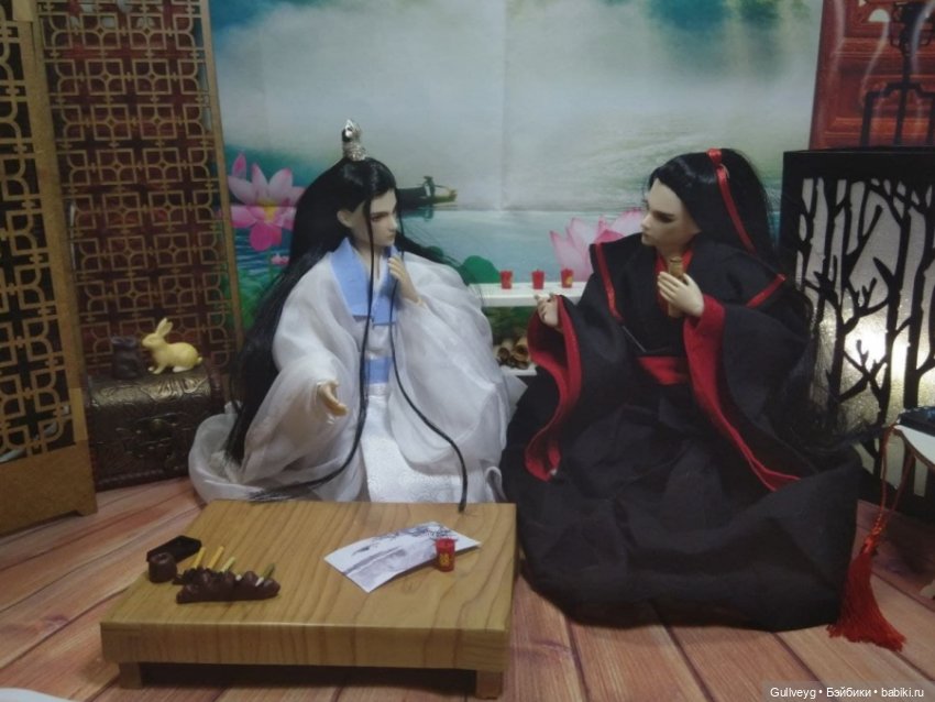 Mo Dao Zu Shi / Неукротимый / Зарисовка #1. Свиток со стихотворением (фото 6)