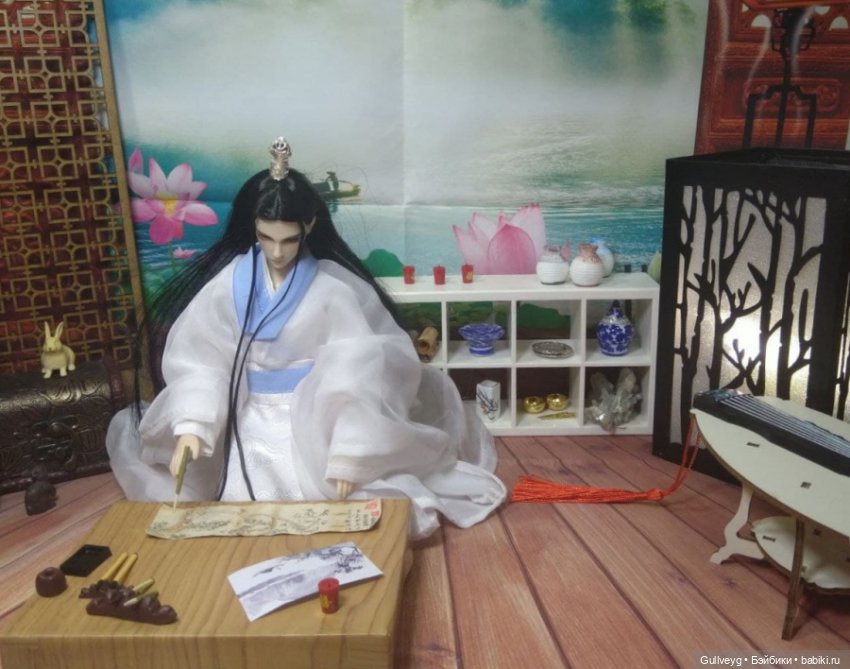 Mo Dao Zu Shi / Неукротимый / Зарисовка #1. Свиток со стихотворением (фото 2)