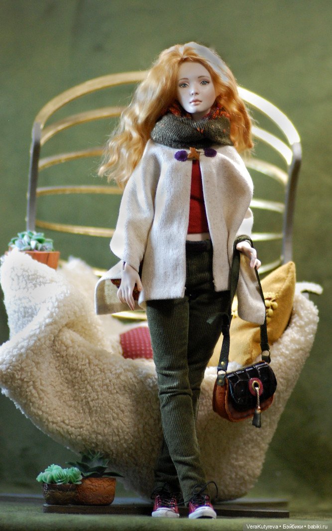 Моя Аглая, фарфоровая девушка JR doll, немного шитья и фото