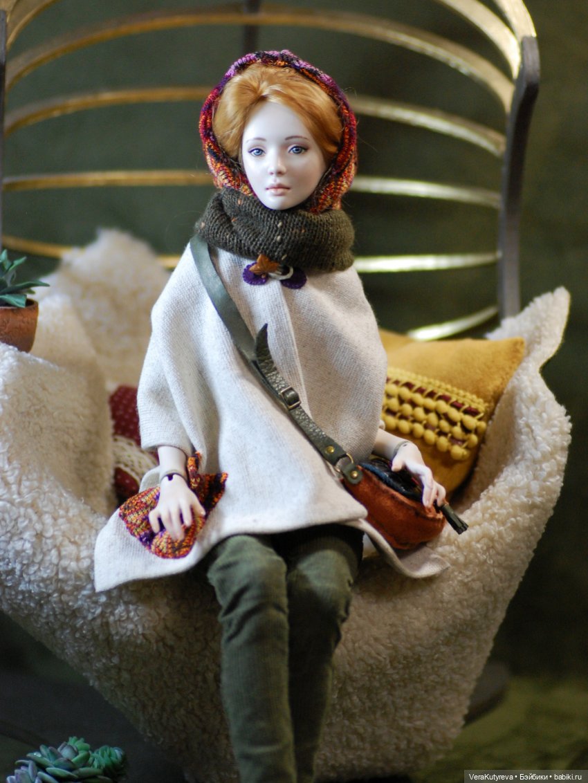 Моя Аглая, фарфоровая девушка JR doll, немного шитья и фото (фото 5)