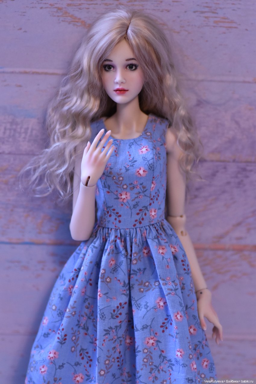 Джемма и платье — Одежда и обувь для кукол BJD (БЖД): 1/3 (фото 3)