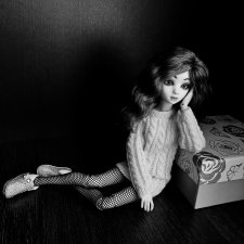 Элис, черно-белый фотосет