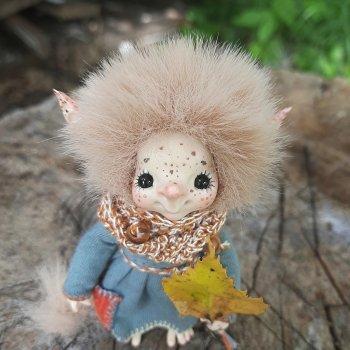 Гуляем с Лушей. Аука на природе.