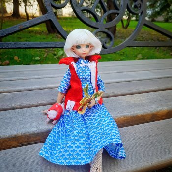 Флоранс и Пушинка, прогулка. Часть 1.