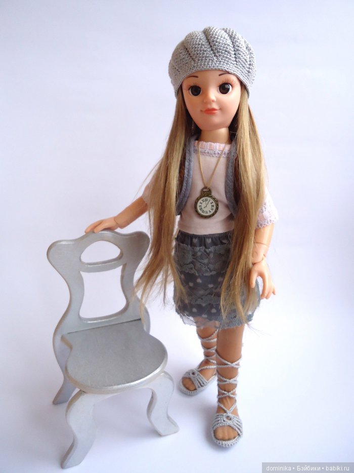 Эрика. прошивка волос кукле