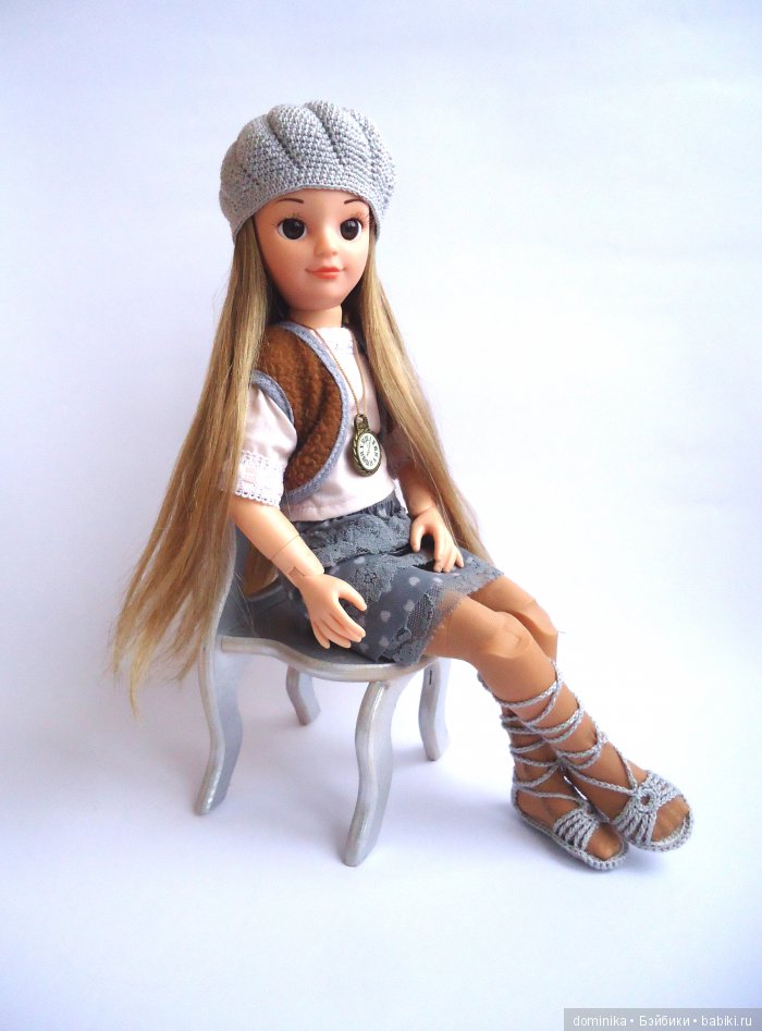 Эрика. прошивка волос кукле