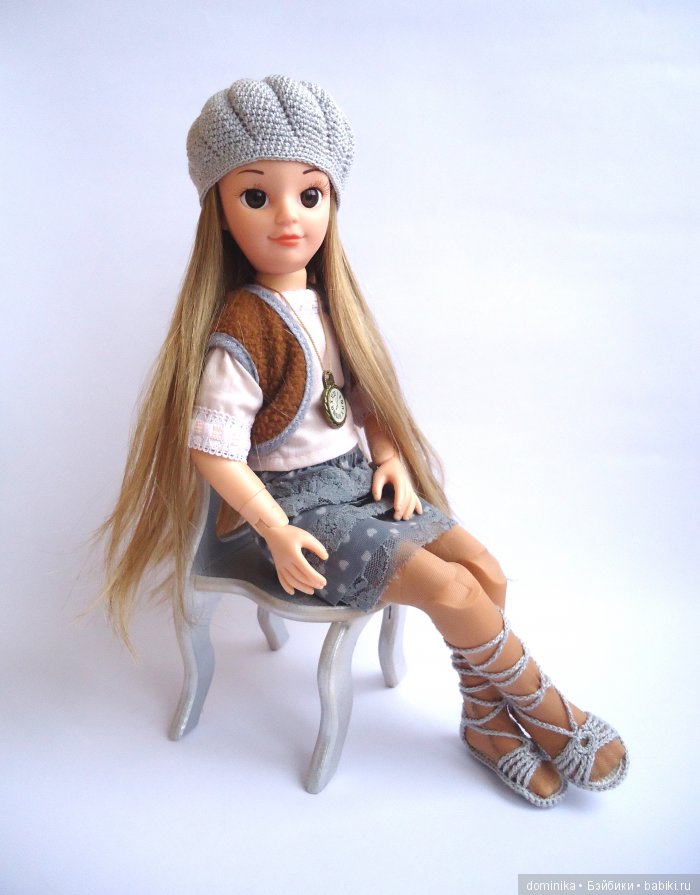Эрика. прошивка волос кукле