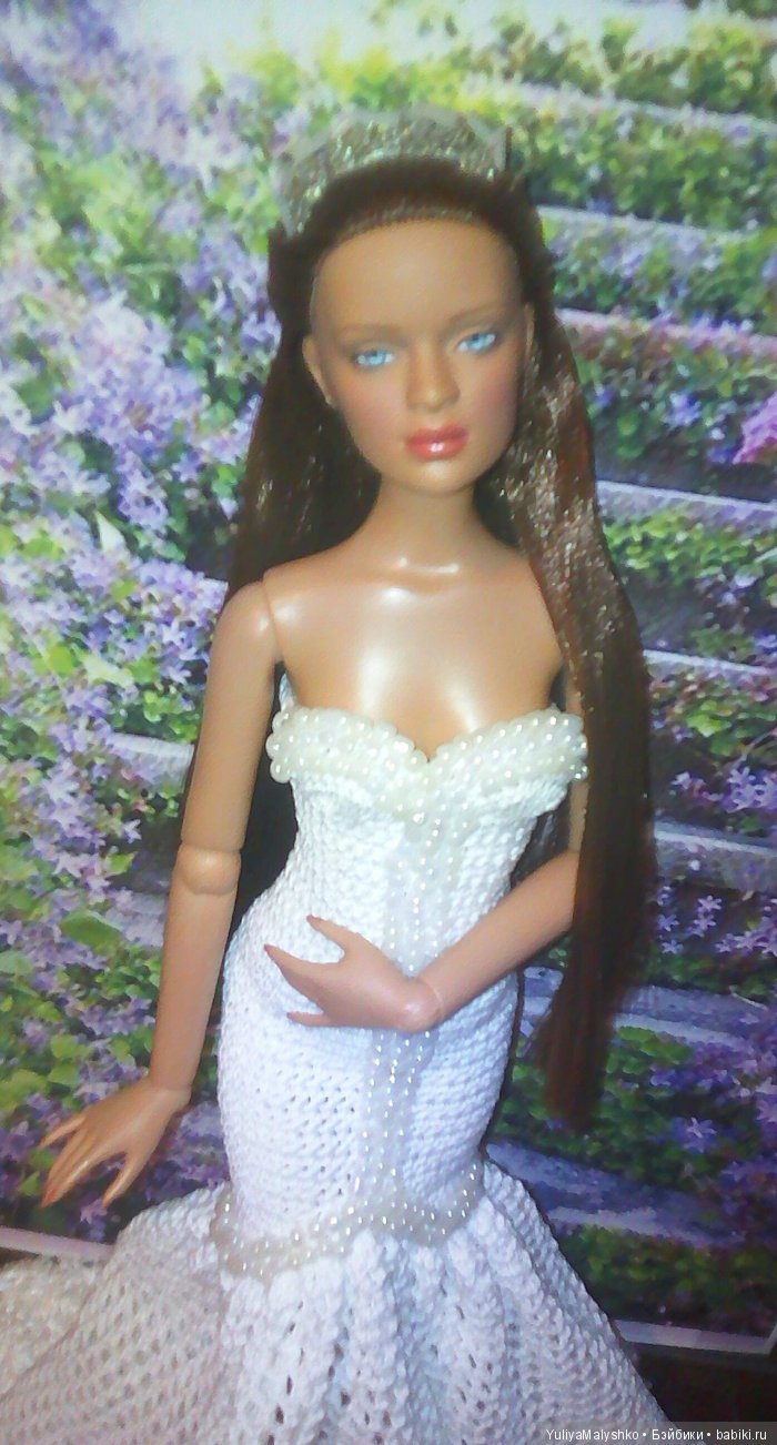 Свадебное платье для куклы Tonner | Бэйбики Свадебное платье для куклы Tonner (фото 2)