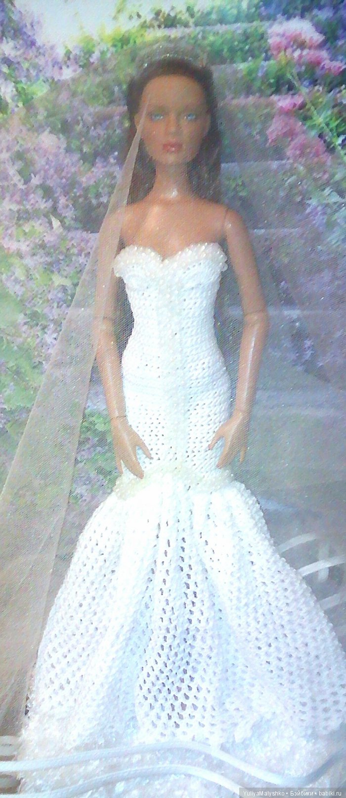 Свадебное платье для куклы Tonner | Бэйбики Свадебное платье для куклы Tonner (фото 3)