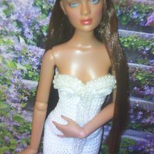 Свадебное платье для куклы Tonner.