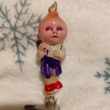 Ленинградский Чиполино на прищепке.