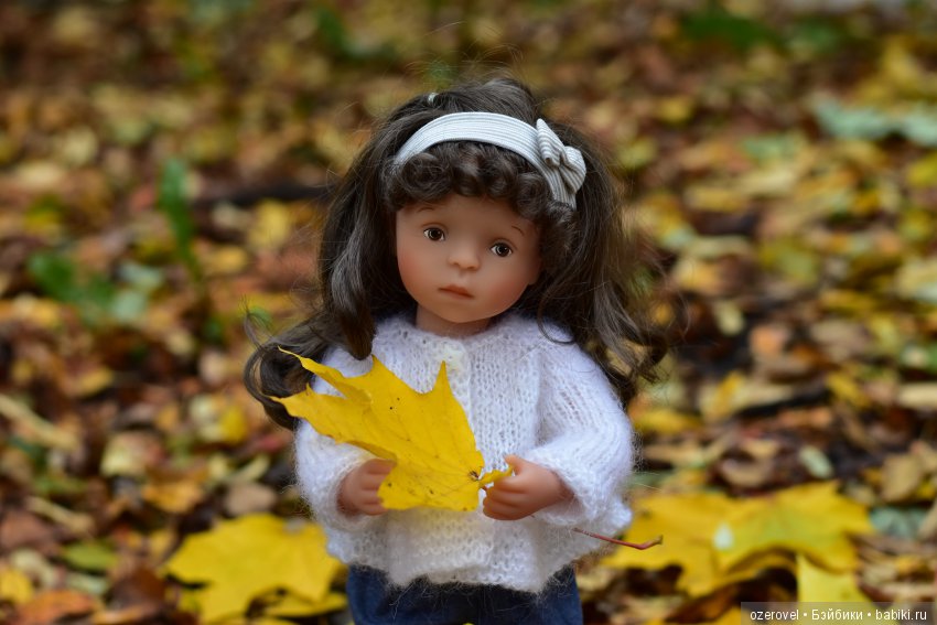 Листья желтые — Куклы Kathe Kruse (Кате/Кэте Крузе): фото (фото 7)