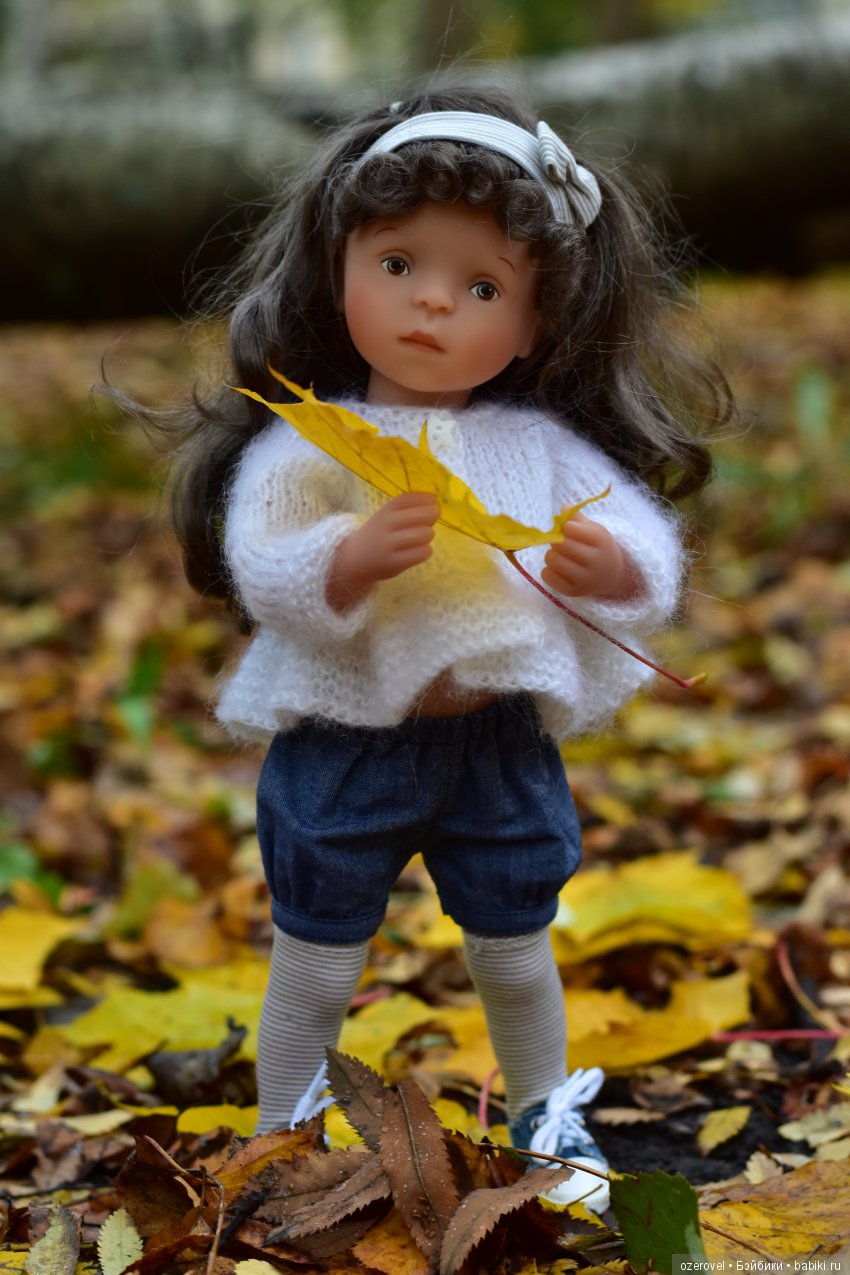 Листья желтые — Куклы Kathe Kruse (Кате/Кэте Крузе): фото